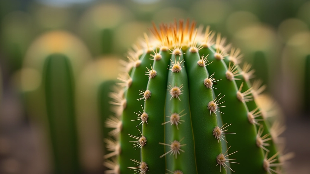 Detalle de cactus columnar en el Bosque Seco